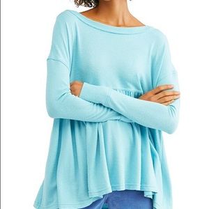 Free People Forever Your Girl Babydoll Tee